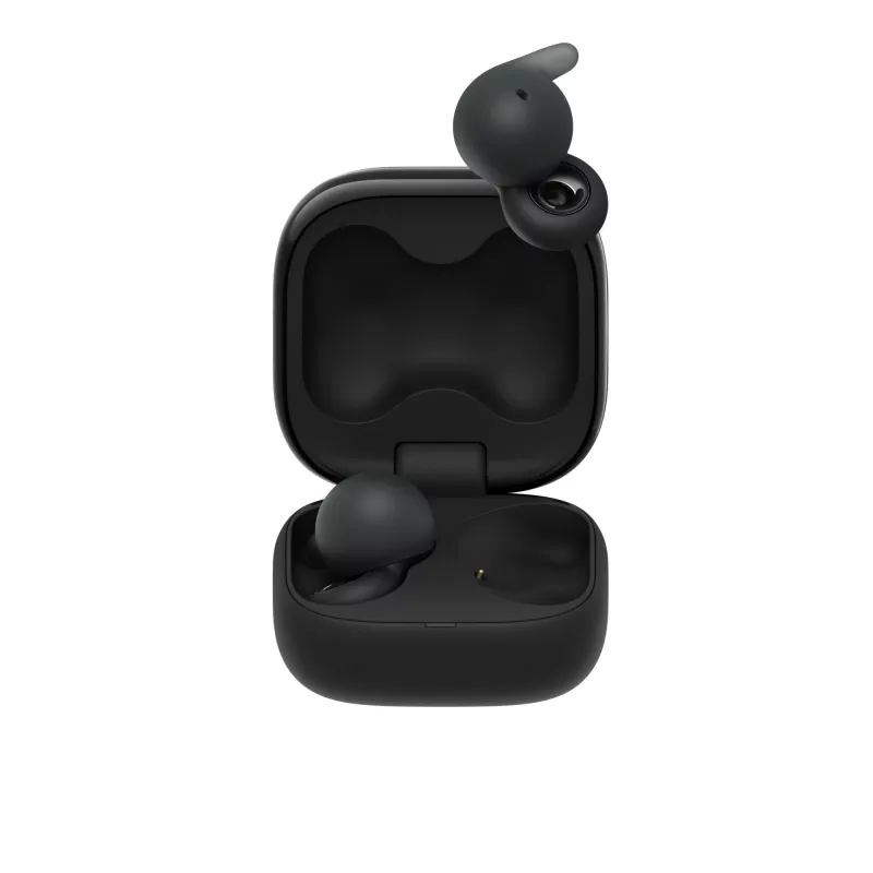 Słuchawki Sony LinkBuds Open WFL910B — bezprzewodowe Bluetooth dokanałowe, 20–20 000 Hz, zasięg 10 m, 63 g, czarne