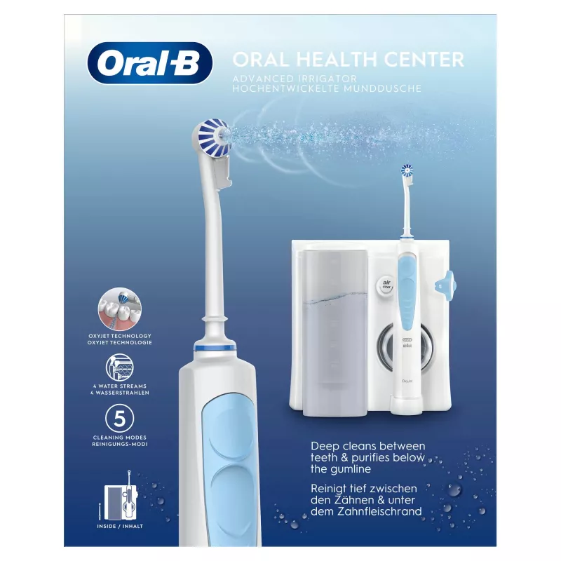 Irygator do jamy ustnej Oral-B OxyJet, biały