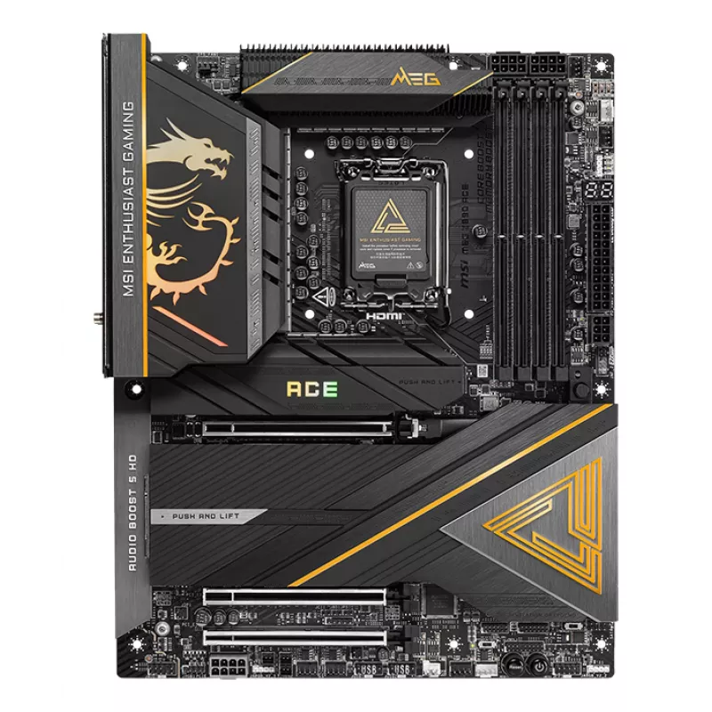 Płyta główna MSI MEG Z890 ACE Intel Z890 LGA 1851 (Socket V1) ATX