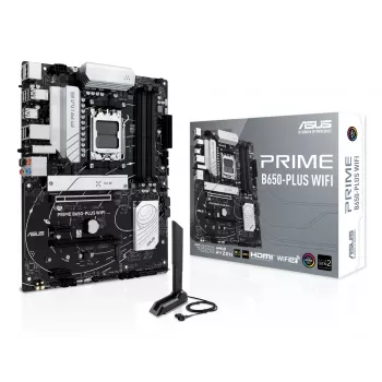 Płyta główna ASUS PRIME B650-PLUS WIFI ATX — AMD B650, Socket AM5, DDR5, 4 DIMM, 192 GB, Wi‑Fi 6E, 2.5Gb LAN