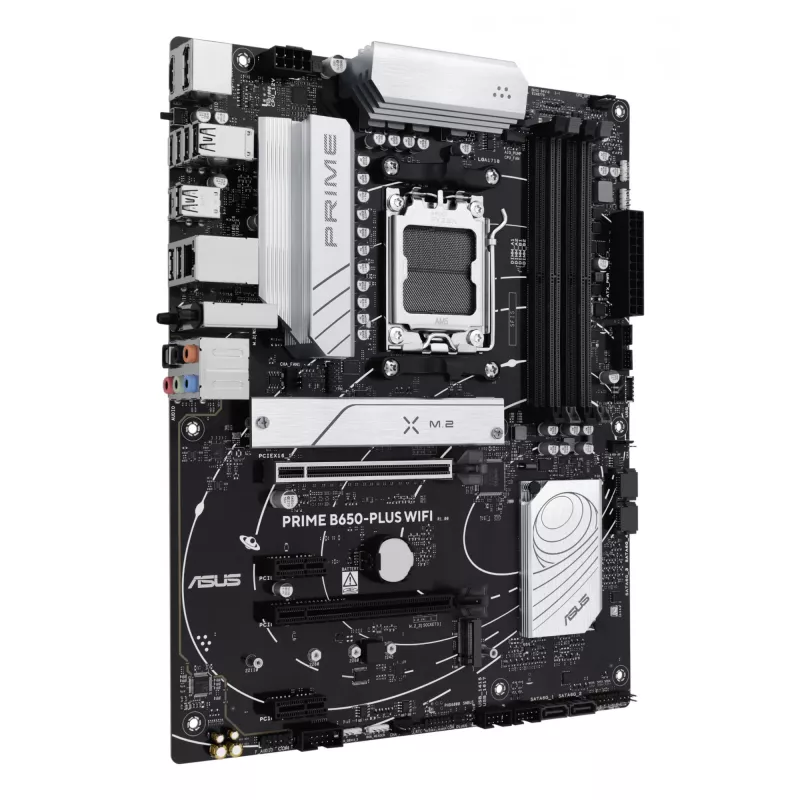 Płyta główna ASUS PRIME B650-PLUS WIFI ATX — AMD B650, Socket AM5, DDR5, 4 DIMM, 192 GB, Wi‑Fi 6E, 2.5Gb LAN