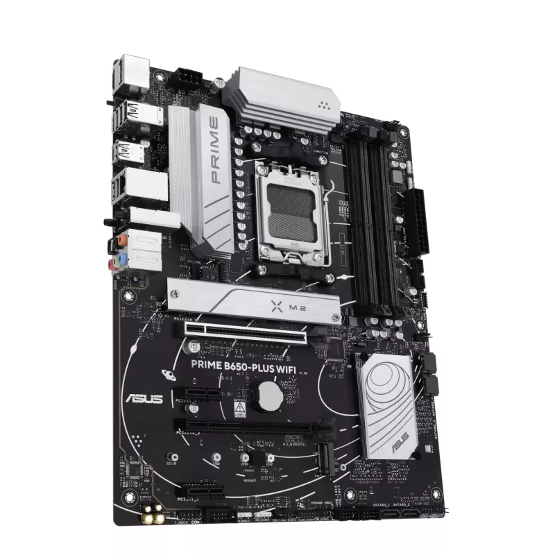 Płyta główna ASUS PRIME B650-PLUS WIFI ATX — AMD B650, Socket AM5, DDR5, 4 DIMM, 192 GB, Wi‑Fi 6E, 2.5Gb LAN