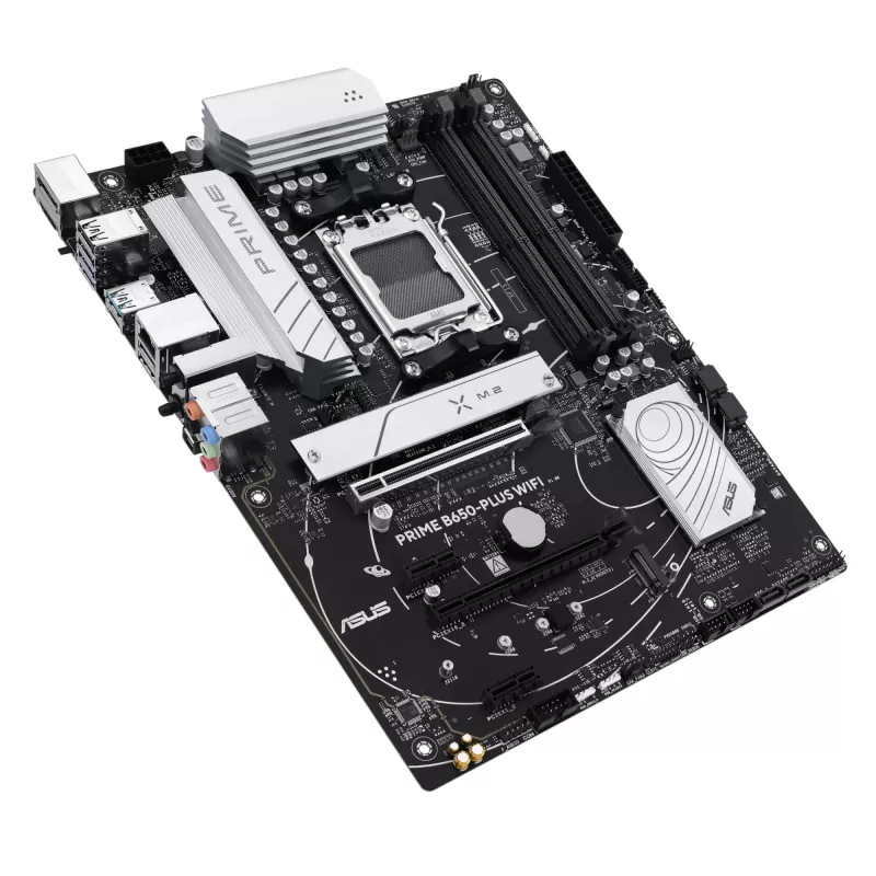 Płyta główna ASUS PRIME B650-PLUS WIFI ATX — AMD B650, Socket AM5, DDR5, 4 DIMM, 192 GB, Wi‑Fi 6E, 2.5Gb LAN