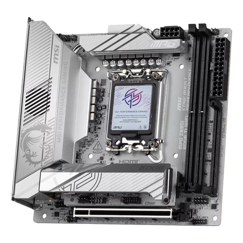 Płyta główna MSI MPG Z890I EDGE TI WIFI Intel Z890 LGA 1851 (Socket V1) mini ITX