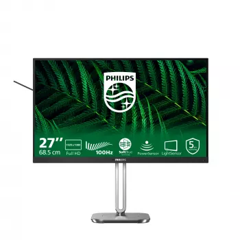 Philips 5000 series 27B2G5200/00 monitor komputerowy 68.6 cm (27 cali) 1920 x 1080 pikseli Full HD LCD Antracyt