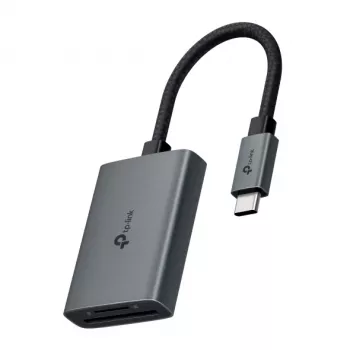 Czytnik kart TP-Link UA430C USB 3.2 Gen 1 (3.1 Gen 1) Type-C szary