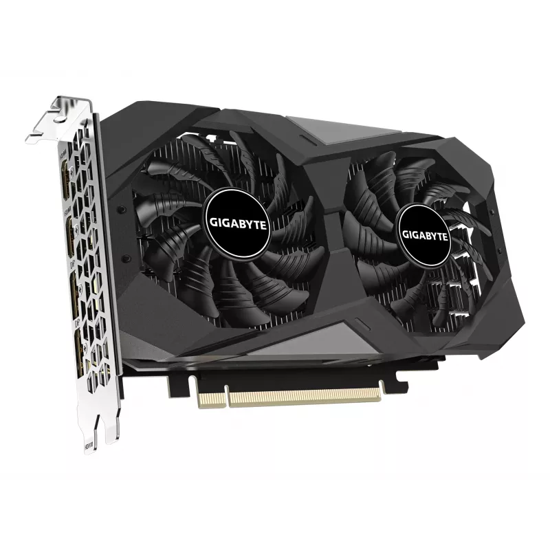 Karta graficzna GIGABYTE GeForce RTX 3050 — 6 GB GDDR6, 2304 rdzenie CUDA, PCIe 4.0, 14000 MHz pamięci
