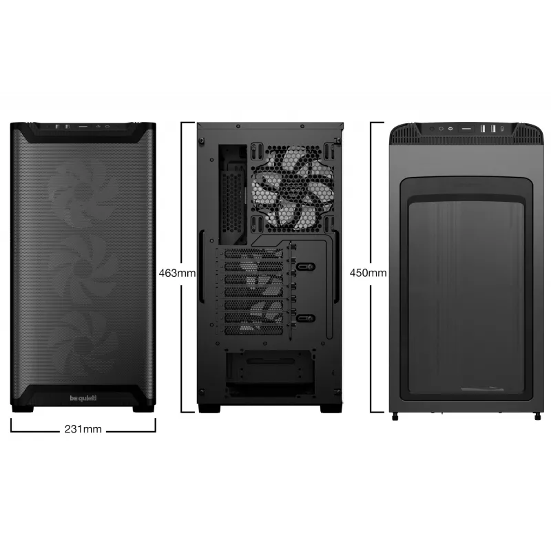 be quiet Pure Base 501 LX Czarny Midi Tower