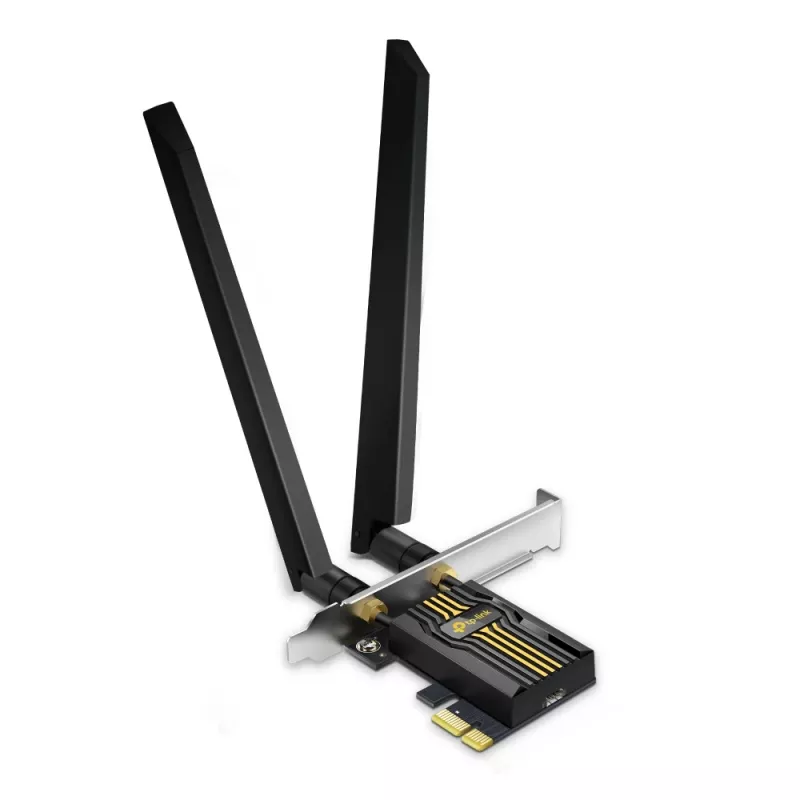 TP-Link BE6500 Internal WLAN/Bluetooth 2880 Mbit/s Tri-band Wi-Fi 7