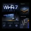 TP-Link BE6500 Internal WLAN/Bluetooth 2880 Mbit/s Tri-band Wi-Fi 7