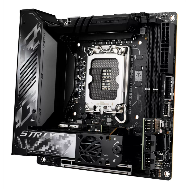 ASUS ROG STRIX Z890-I GAMING WIFI Intel Z890 LGA 1851 (Socket V1) mini ITX