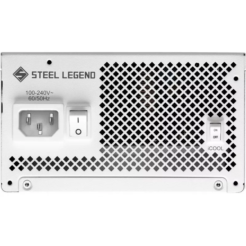 Zasilacz ASROCK Steel Legend Sl-1000gw 1000w 80+ Gold biały ATX