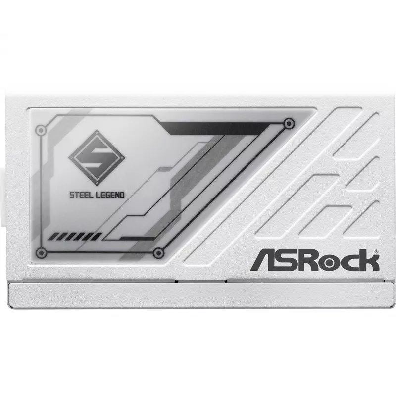 Zasilacz ASROCK Steel Legend Sl-1000gw 1000w 80+ Gold biały ATX