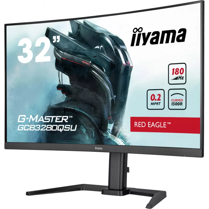 Monitor komputerowy iiyama G-MASTER GCB3280QSU-B2 80 cm (31.5 cala) 2560 x 1440 pikseli Dual QHD LED Czarny