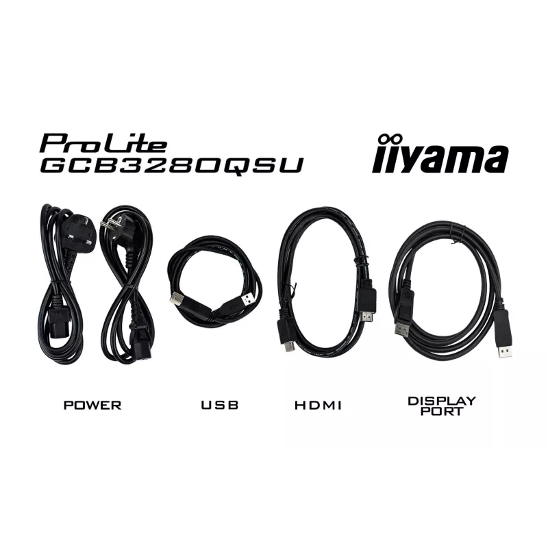Monitor komputerowy iiyama G-MASTER GCB3280QSU-B2 80 cm (31.5 cala) 2560 x 1440 pikseli Dual QHD LED Czarny