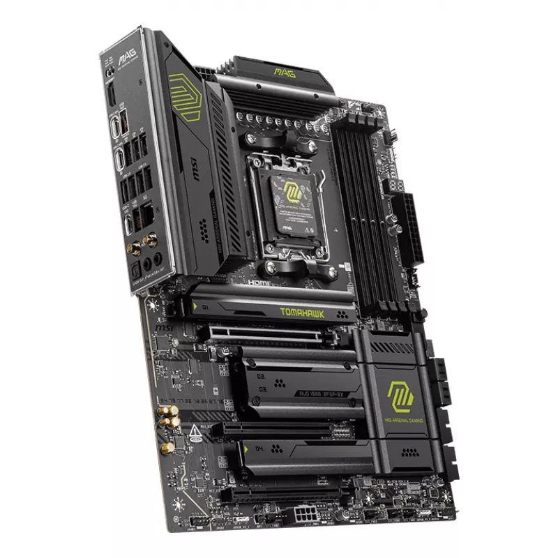 Płyta główna MSI MAG X870E TOMAHAWK WIFI — AMD X870E, Socket AM5, ATX, 4x DDR5 DIMM, 4x M.2, Wi‑Fi, 5Gb Ethernet