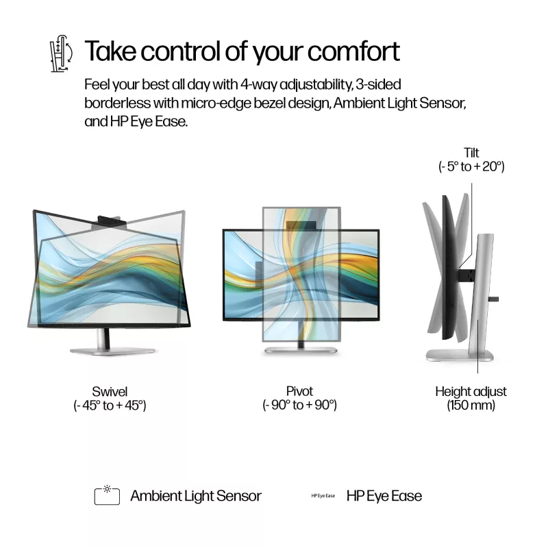 Monitor konferencyjny HP Series 5 Pro 27 cali QHD USB-C - 527pm