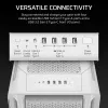Obudowa PC CORSAIR - 5000T Mid-Tower High-Performance - Biała