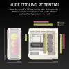 Obudowa PC CORSAIR - Geh Midi 5000T LX RGB (szkło hartowane) biała