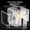 Obudowa PC CORSAIR - Geh Midi 5000T LX RGB (szkło hartowane) biała