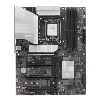 Płyta główna MSI PRO B860-P — Intel B860, LGA 1851, ATX, DDR5, 4 DIMM, 3×M.2, 5Gb LAN, HDMI 2.1