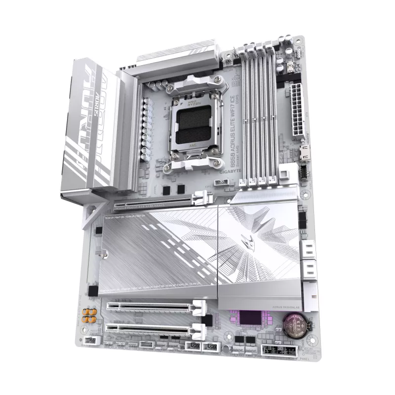 Płyta główna GIGABYTE B850 AORUS ELITE WIFI7 ICE, B850, AM5, ATX