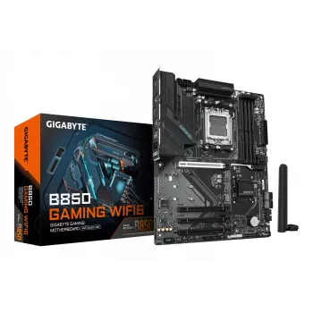 Płyta główna GIGABYTE B850 GAMING WIFI6, chipset AMD B850, socket AM5, ATX, 4x gniazda DDR5, Wi‑Fi 6, 3x M.2, 4x SATA III