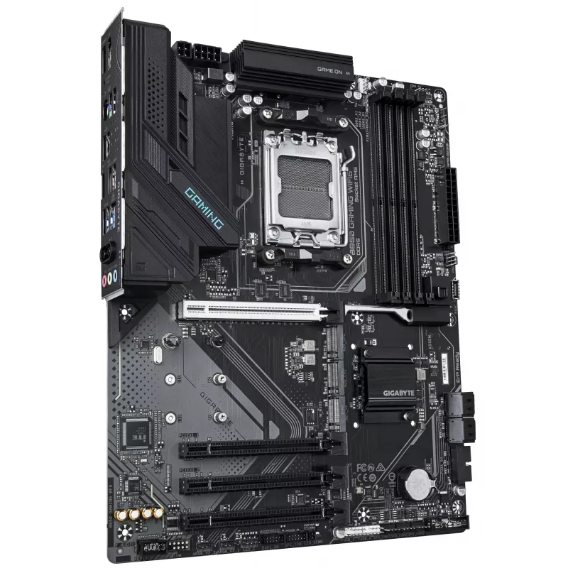 Płyta główna GIGABYTE B850 GAMING WIFI6, chipset AMD B850, socket AM5, ATX, 4x gniazda DDR5, Wi‑Fi 6, 3x M.2, 4x SATA III