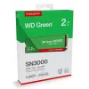WESTERN DIGITAL SSD - WD zielony SN3000 NVMe - 500GB - Pci-e Gen4 x4 - M.2 2280