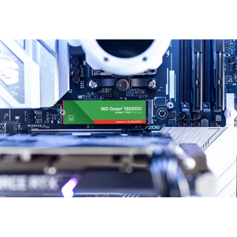 WESTERN DIGITAL SSD - WD zielony SN3000 NVMe - 500GB - Pci-e Gen4 x4 - M.2 2280