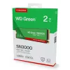 WESTERN DIGITAL SSD - WD zielony SN3000 NVMe - 500GB - Pci-e Gen4 x4 - M.2 2280