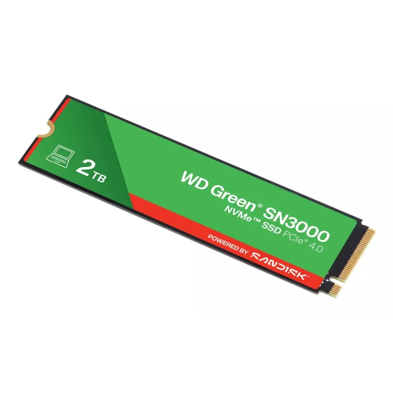 WESTERN DIGITAL SSD - WD zielony SN3000 NVMe - 500GB - Pci-e Gen4 x4 - M.2 2280