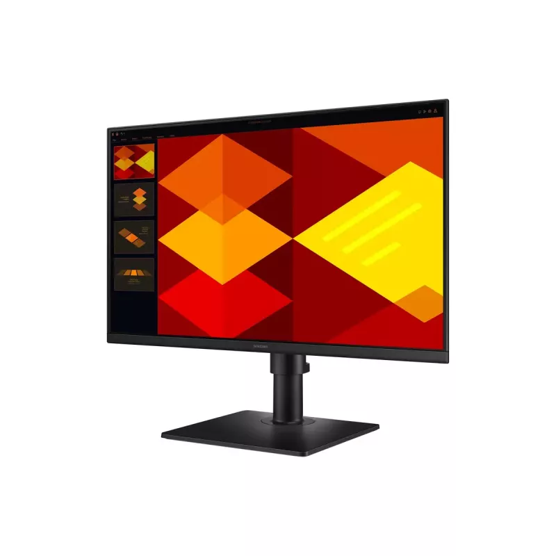 Monitor Samsung 24 cale S40GD LS24D400GAUXEN – 24 cale Full HD (1920×1080), IPS, 5 ms, 250 cd/m², koncentrator USB, VESA, czarny