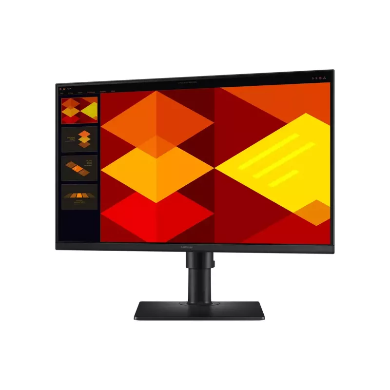 Monitor Samsung 24 cale S40GD LS24D400GAUXEN – 24 cale Full HD (1920×1080), IPS, 5 ms, 250 cd/m², koncentrator USB, VESA, czarny