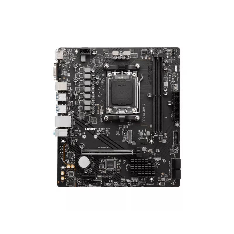 Płyta główna MSI PRO A620M-B, AMD A620, Socket AM5, Micro ATX