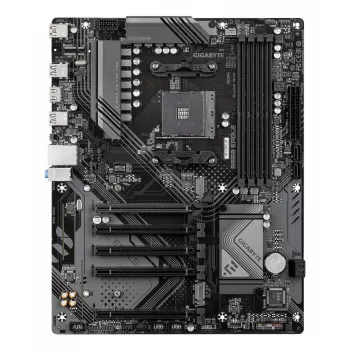 Płyta główna GIGABYTE B550 EAGLE - procesory AMD Ryzen 5000 G-Series, 10+3+1 faz VRM, do 3200MHz DDR4, 1xPCIe 4.0 + 1xPCIe 3.0 M.2, 1GbE LAN, USB 3.2 Gen 2