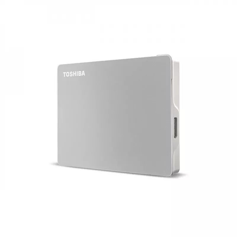 TOSHIBA Zewnętrzny dysk twardy - Canvio Flex - 1 TB - 2,5 inch - USB 3.2 Gen 1 - Srebrny