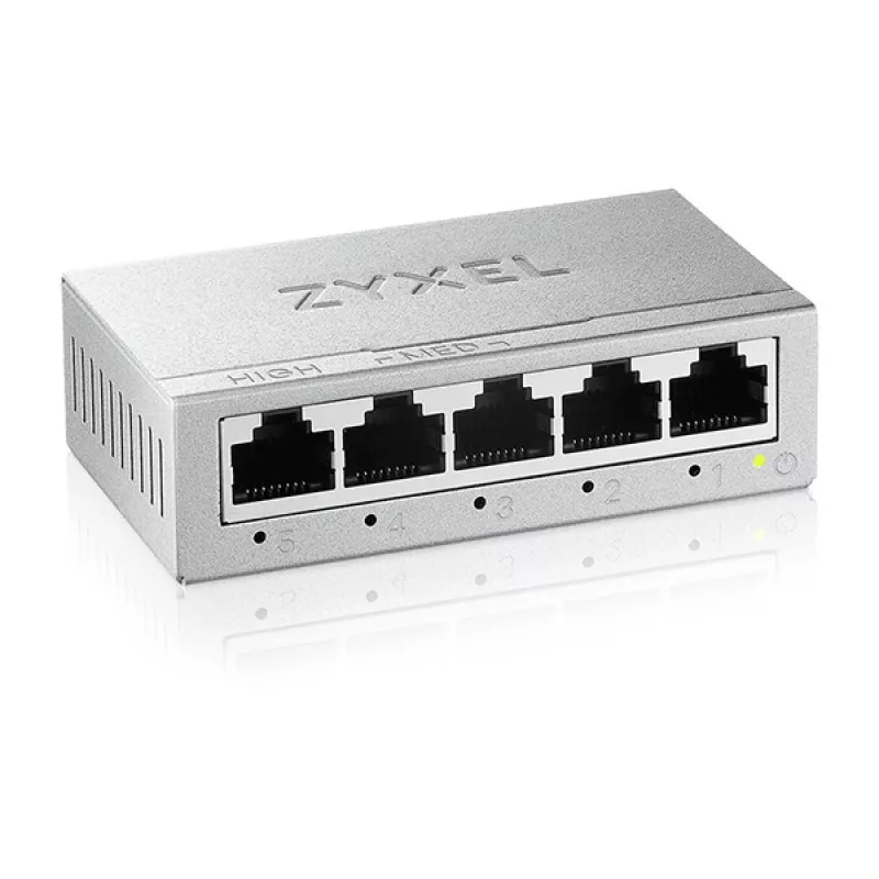 Zyxel GS-105BV5-EU0101F przełącznik sieciowy Niezarządzalny L2 Gigabit Ethernet (10/100/1000)