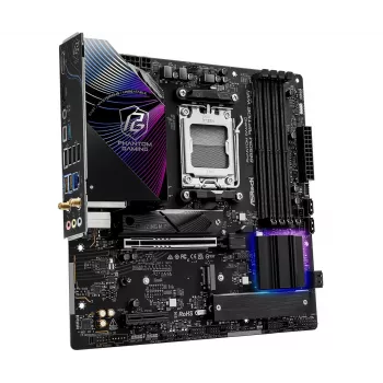 Płyta główna ASRock B850M Riptide WiFi AM5 AMD B850 4 x DDR5 1 x HDMI 2.1 TMDS/FRL 8G 1 x DisplayPort 1.4 z DSC mATX