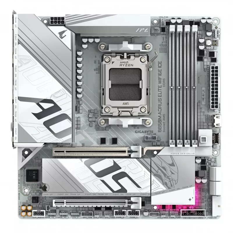 Płyta główna GIGABYTE B850M AORUS ELITE WIFI6E, AMD B850, Socket AM5, Micro ATX