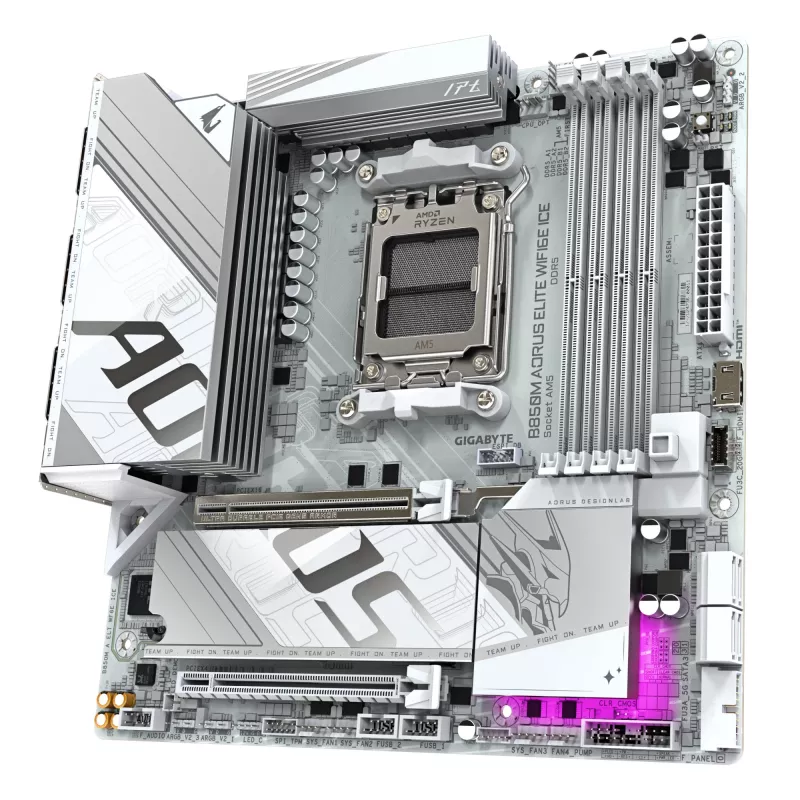 Płyta główna GIGABYTE B850M AORUS ELITE WIFI6E, AMD B850, Socket AM5, Micro ATX