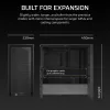 CORSAIR FRAME 4000D obudowa Midi Tower, czarna