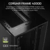 CORSAIR FRAME 4000D obudowa Midi Tower, czarna
