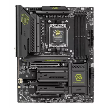 Płyta główna MSI MAG B850 TOMAHAWK MAX WIFI — AMD B850, Socket AM5, ATX, DDR5, 4×M.2, Wi‑Fi 7, 5Gb LAN, 7.1 Audio