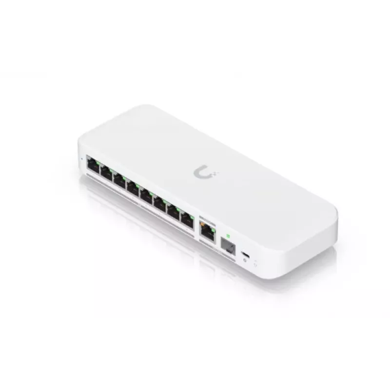 Przełącznik zarządzany UBIQUITI UniFi Flex 2.5G USW-FLEX-2.5G-8 — 8× 2.5G RJ‑45, 1× 10G SFP+, L2, 60 Gbps