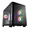 FSP S380-BA Obudowa Mini Tower mITX, mATX Czarna ARGB