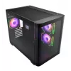 FSP S380-BA Obudowa Mini Tower mITX, mATX Czarna ARGB