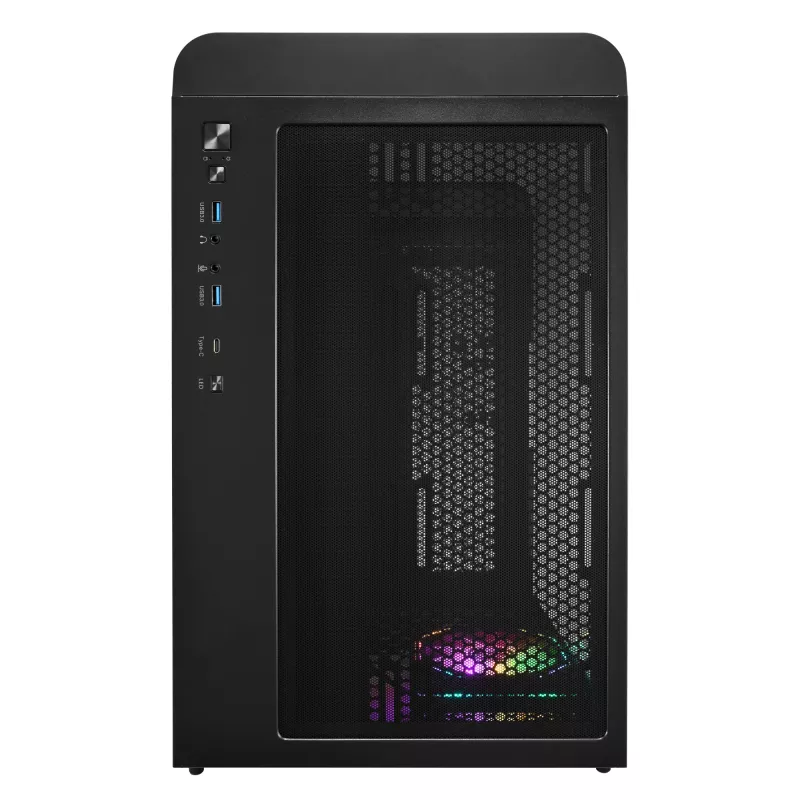 FSP S380-BA Obudowa Mini Tower mITX, mATX Czarna ARGB