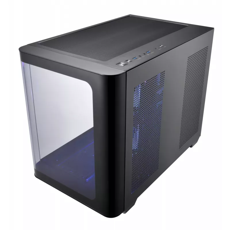 FSP S380-BA Obudowa Mini Tower mITX, mATX Czarna ARGB