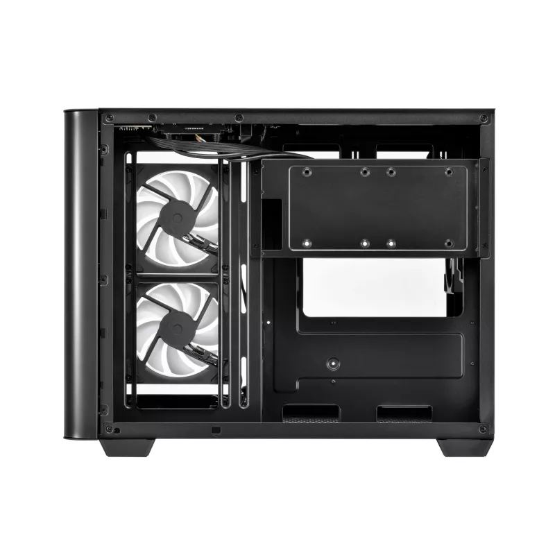 FSP S380-BA Obudowa Mini Tower mITX, mATX Czarna ARGB